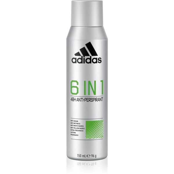 Adidas Adidas Cool & Dry 6 in 1 дезодорант за мъже 150 мл.