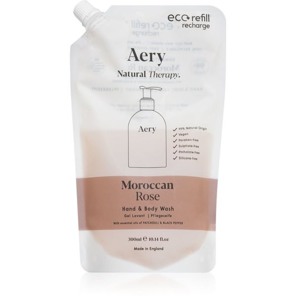 Aery Aery Fernweh Moroccan Rose течен сапун за ръце и тяло резервен пълнител 300 мл.