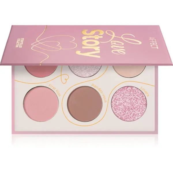 Affect Affect Storyteller Colletion Love Story палитра сенки за очи 6x2 гр.