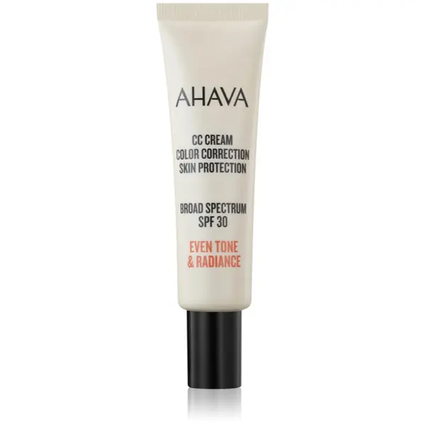 Ahava AHAVA CC Cream Color Correction CC крем да уеднакви цвета на кожата SPF 30 30 мл.