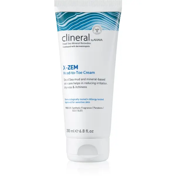 Ahava AHAVA Clineral X-ZEM интензивен крем за тяло против възпаление и сърбеж 200 мл.