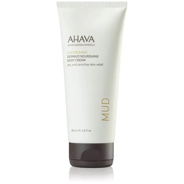 Ahava AHAVA Dead Sea Mud подхранващ крем за тяло за суха и чувствителна кожа 200 мл.