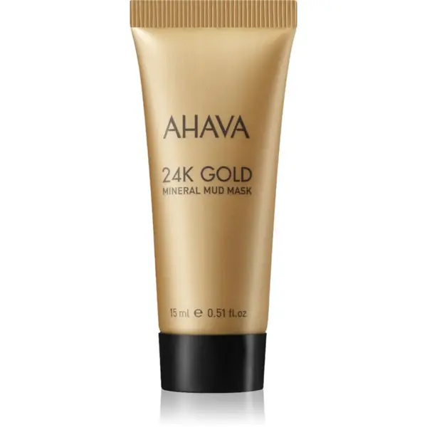 Ahava AHAVA Mineral Mud 24K Gold минерална маска с кал с 24 каратово злато 15 мл.