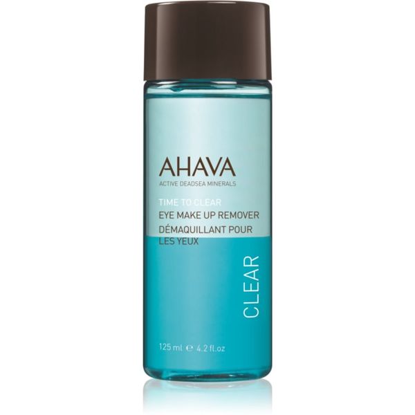 Ahava AHAVA Time To Clear продукт за почистване на водоустойчив грим от очи за чувствителни очи 125 мл.