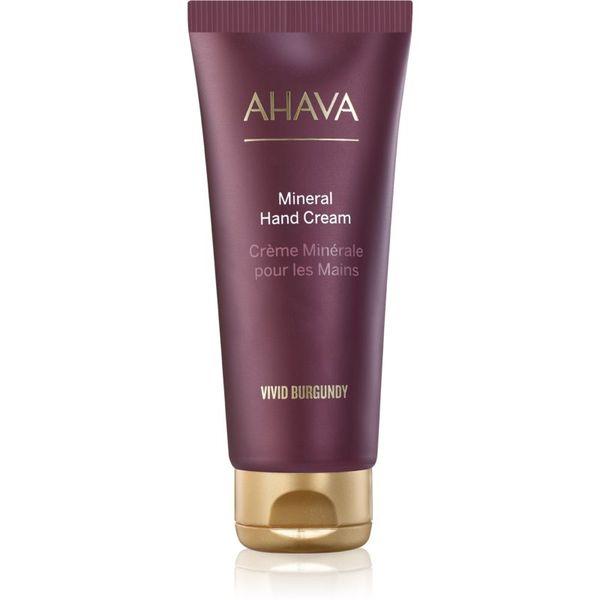 Ahava AHAVA Vivid Burgundy хидратиращ крем за ръце с минерали от Мъртво море 100 мл.