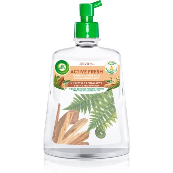 Air Wick Air Wick Active Fresh Fresh Sandalwood ароматизатор за въздух пълнител 228 мл.