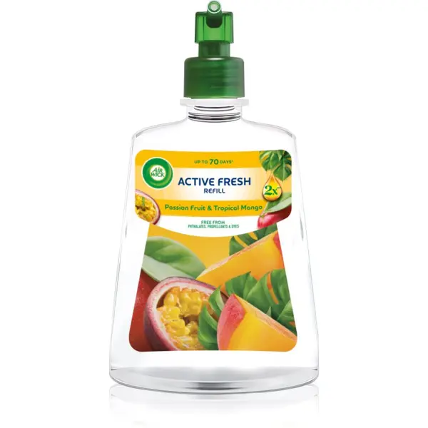 Air Wick Air Wick Active Fresh Passion Fruit & Tropical Mango ароматизатор за въздух пълнител 228 мл.
