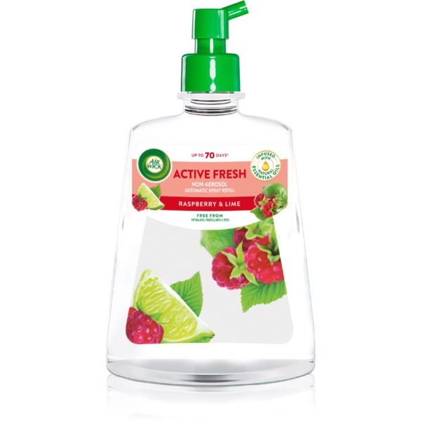Air Wick Air Wick Active Fresh Raspberry & Lime ароматизатор за въздух пълнител 228 мл.