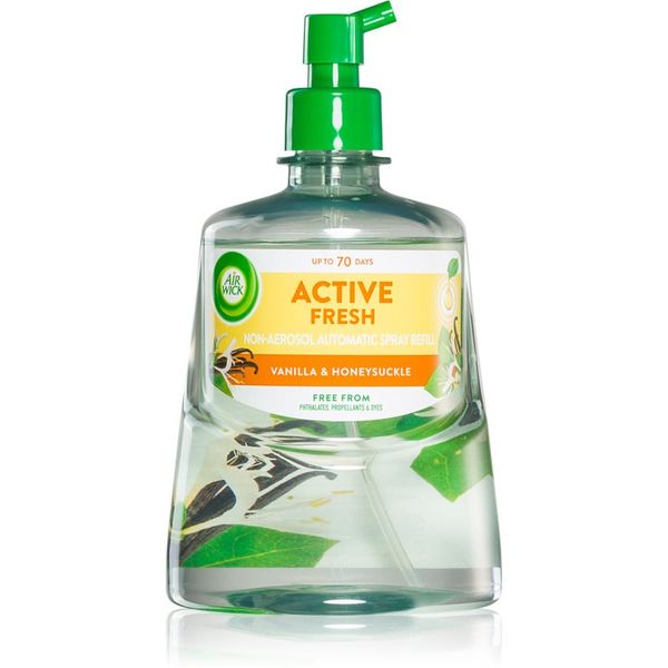 Air Wick Air Wick Active Fresh Vanilla & Honeysuckle ароматизатор за въздух пълнител 228 мл.