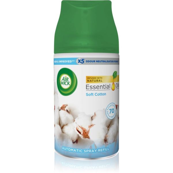 Air Wick Air Wick Freshmatic Soft Cotton ароматизатор за въздух пълнител 250 мл.