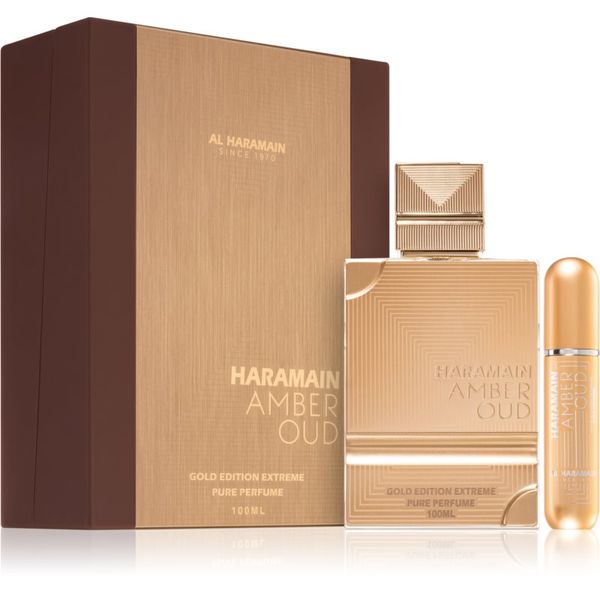 Al Haramain Al Haramain Amber Oud Gold Edition Extreme подаръчен комплект унисекс
