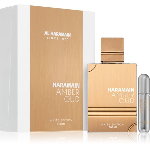 Al Haramain Al Haramain Amber Oud White Edition комплект унисекс