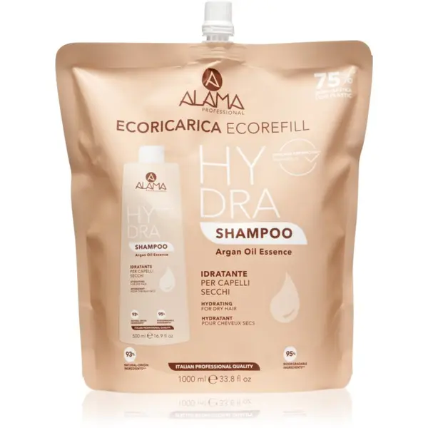 Alama Professional Alama Professional Hydra Shampoo хидратиращ шампоан Eco Refill 1000 мл.