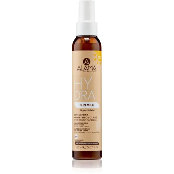 Alama Professional Alama Professional Hydra Sun Milk Phyto-Shield защитно мляко за коса против слънчеви лъчи 150 мл.