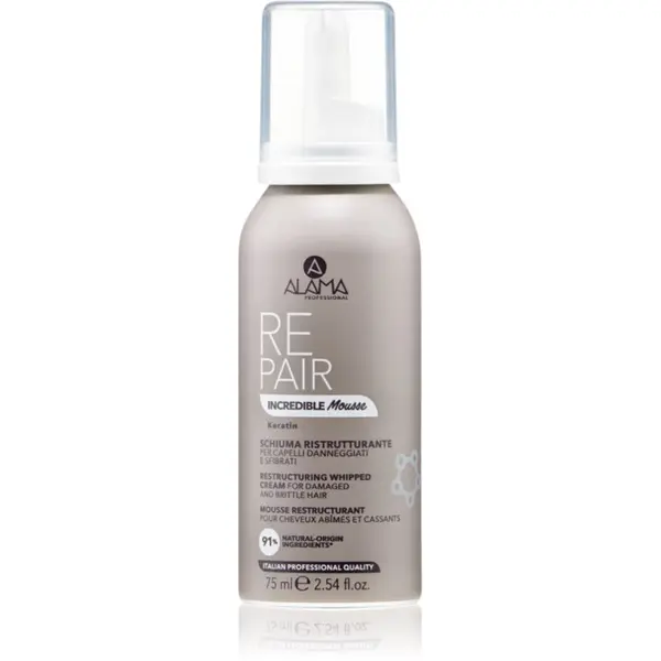 Alama Professional Alama Professional Repair Incredible Mousse пяна за третиране на увредена коса 75 мл.