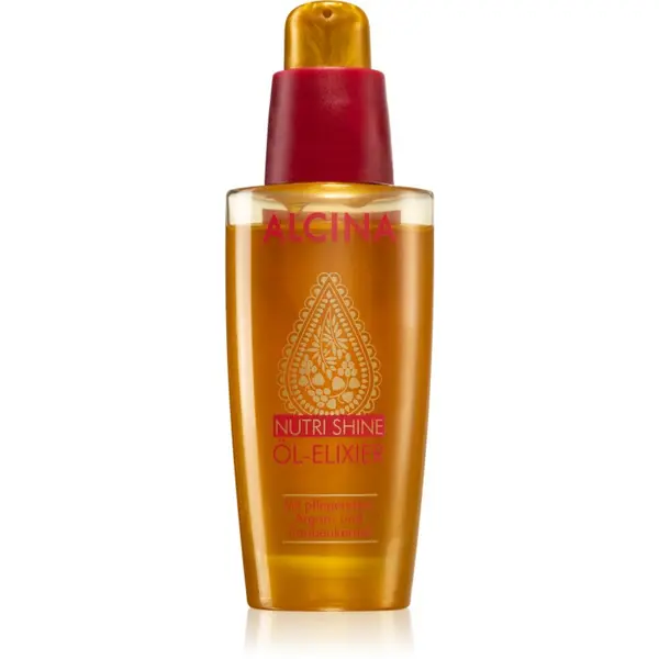 Alcina Alcina Nutri Shine еликсир с масло за лъскава и изглаждаща коса 50 мл.