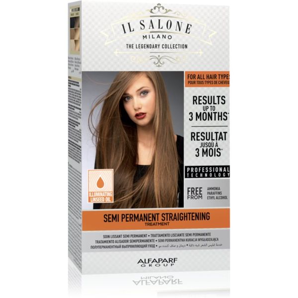Alfaparf Milano Alfaparf Milano Il Salone Milano Straightening Kit изглаждаща грижа за чувствителна коса 1 бр.