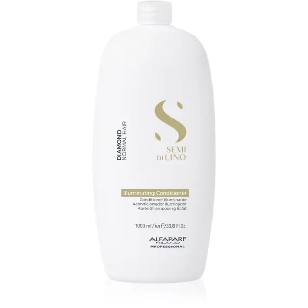 Alfaparf Milano Alfaparf Milano Semi di Lino Diamond Illuminating озаряващ балсам за блясък и лесно разресване на косата 1000 мл.