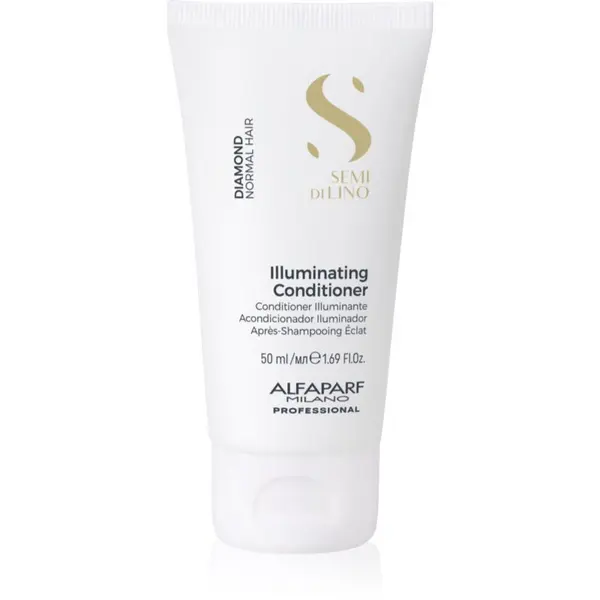 Alfaparf Milano Alfaparf Milano Semi di Lino Diamond Illuminating озаряващ балсам за блясък и лесно разресване на косата 50 мл.