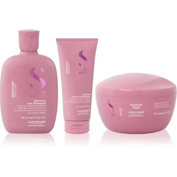 Alfaparf Milano Alfaparf Milano Semi di Lino Moisture Kit комплект за хидратация и блясък