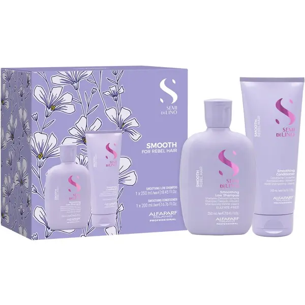 Alfaparf Milano Alfaparf Milano Semi di Lino Smooth Kit комплект за непокорна коса