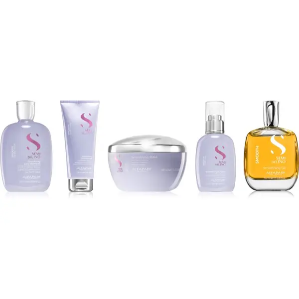 Alfaparf Milano Alfaparf Milano Semi di Lino Smooth Smoothing Kit комплект за непокорна коса