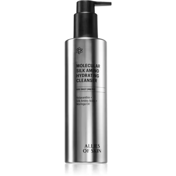 Allies of Skin Allies of Skin Molecular Silk Amino Hydrating Cleanser овлажняващ почистващ гел с аминокиселини 250 мл.