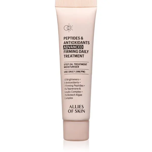 Allies of Skin Allies of Skin Peptides & Antioxidants Advanced интензивно стягащ дневен и нощен крем  за хидратиране и изпъване на кожата 12 мл.