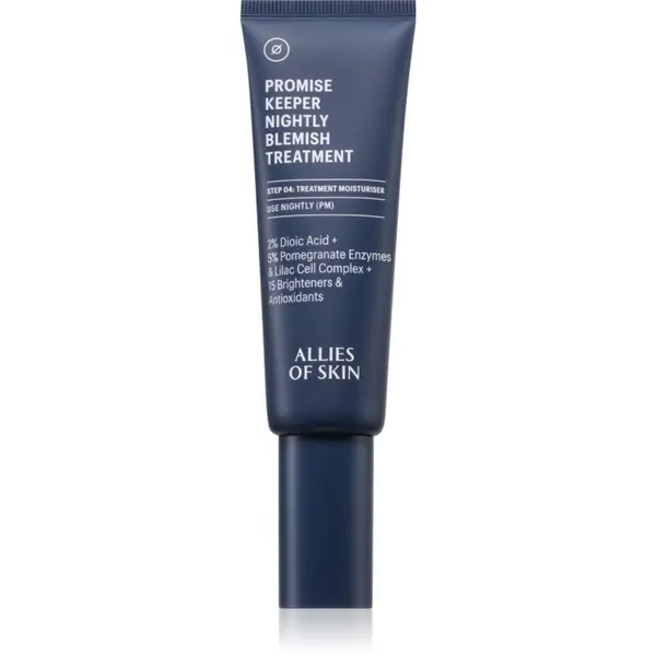 Allies of Skin Allies of Skin Promise Keeper Nightly Blemish Treatment нощна грижа за проблемна кожа 48 мл.