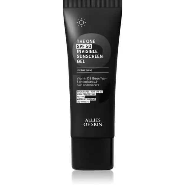 Allies of Skin Allies of Skin The One Invisible Suncscreen Gel невидим матиращ гел SPF 50 90 мл.