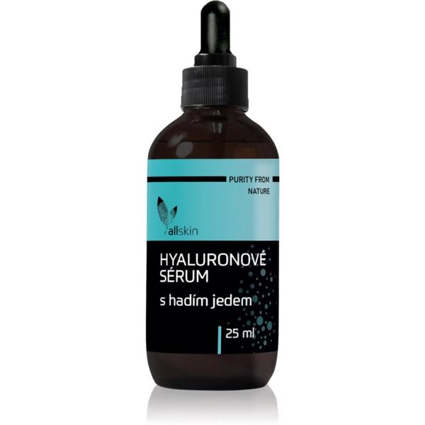 Allnature Allnature Allskin Hyaluronic serum with snake venom хиалуронов серум против бръчки 25 мл.