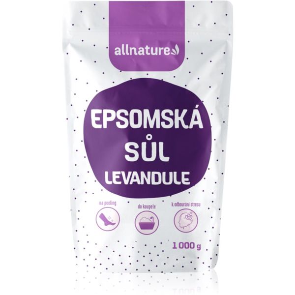 Allnature Allnature Epsom salt Lavender сол за баня 1000 гр.