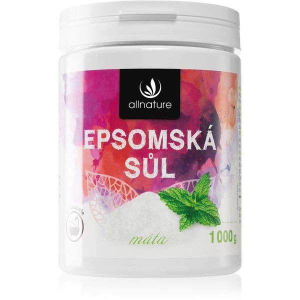 Allnature Allnature Epsom salt Mint сол за баня 1000 гр.