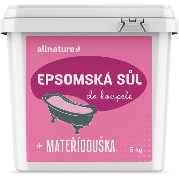 Allnature Allnature Epsom salt Motherwort сол за баня 5000 гр.