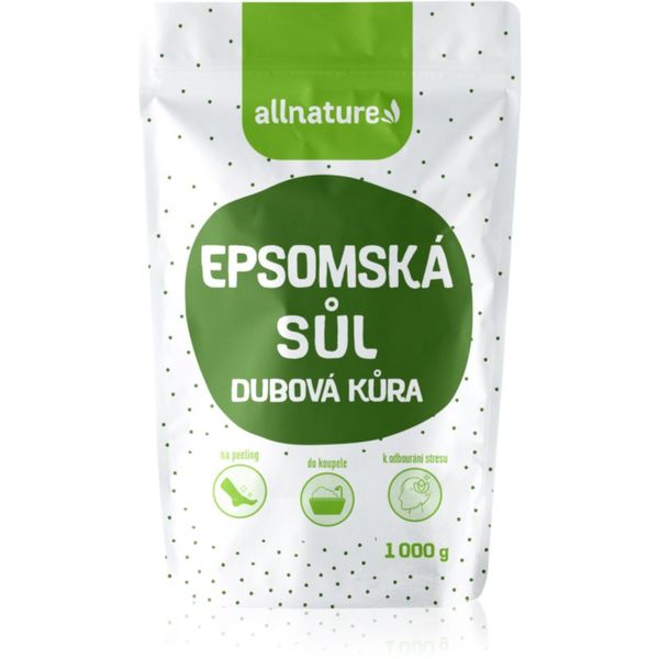 Allnature Allnature Epsom salt Oak Bark сол за баня 1000 гр.