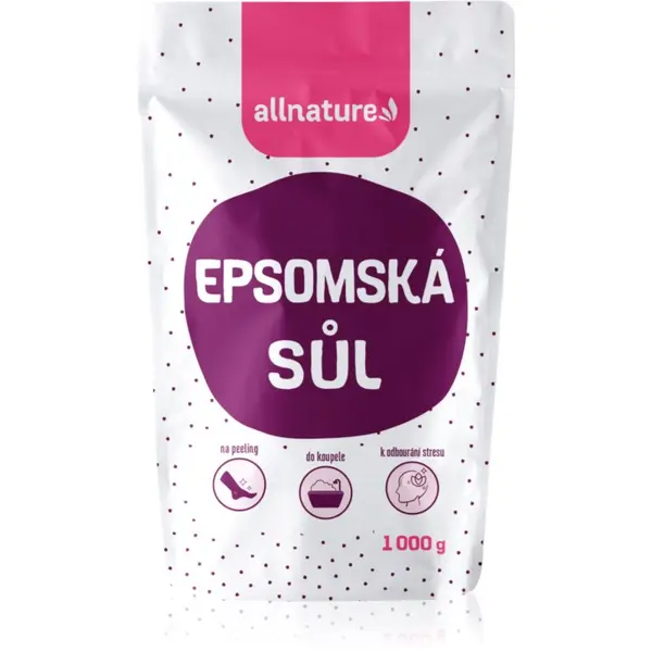 Allnature Allnature Epsom salt сол за баня 1000 гр.
