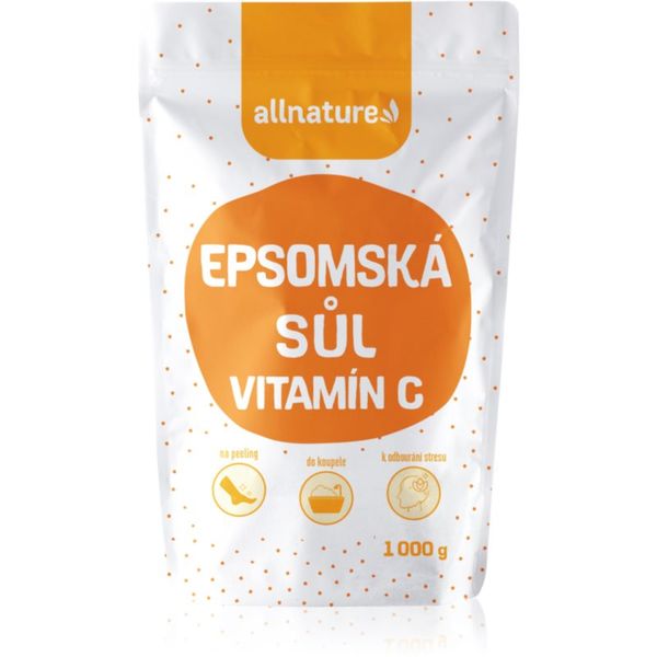 Allnature Allnature Epsom salt Vitamin C сол за баня 1000 гр.