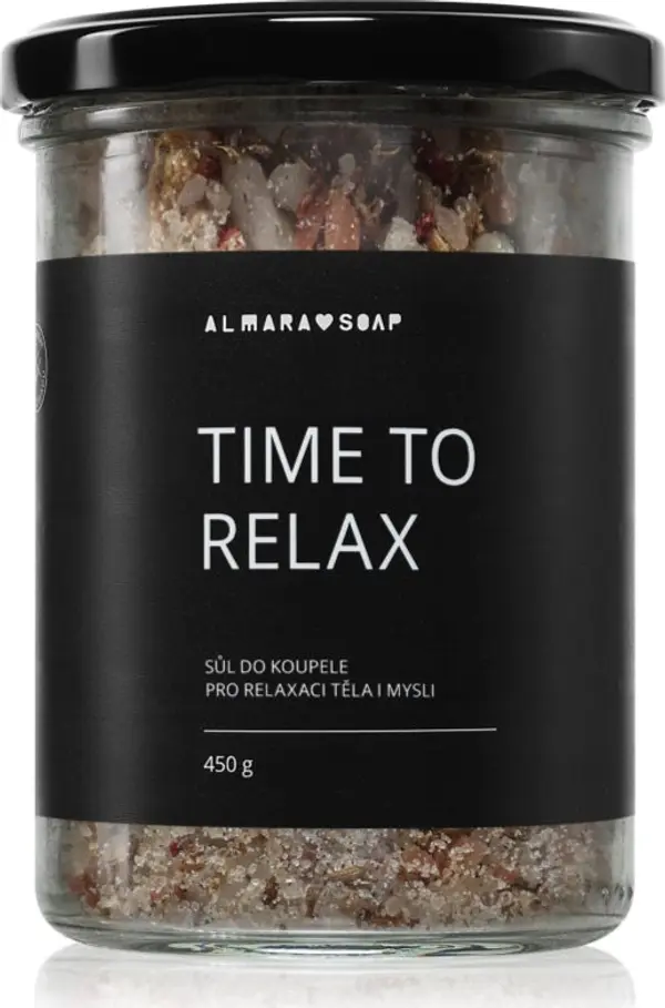 Almara Soap Almara Soap Bath Salt сол за релаксираща вана с аромат Time To Relax 450 гр.
