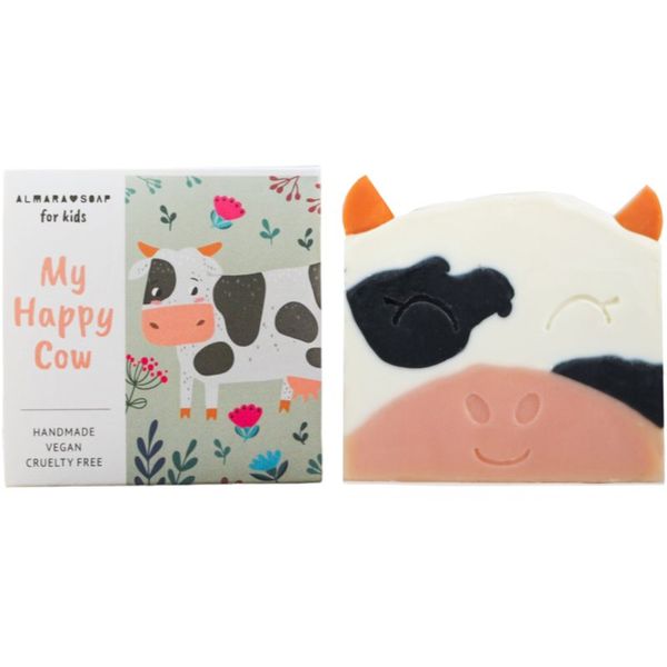 Almara Soap Almara Soap For Kids My Happy Cow ръчно произведен сапун за деца 100 гр.