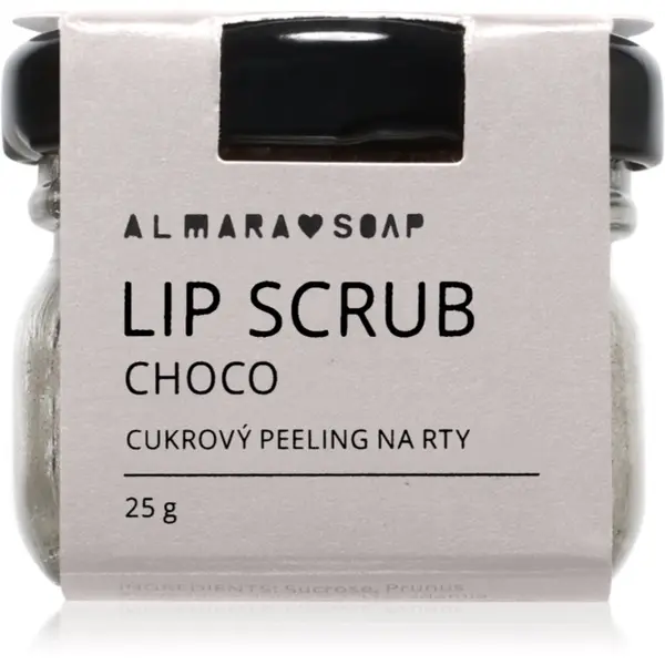 Almara Soap Almara Soap Lip Scrub захарен пилинг за устни Choco 25 гр.