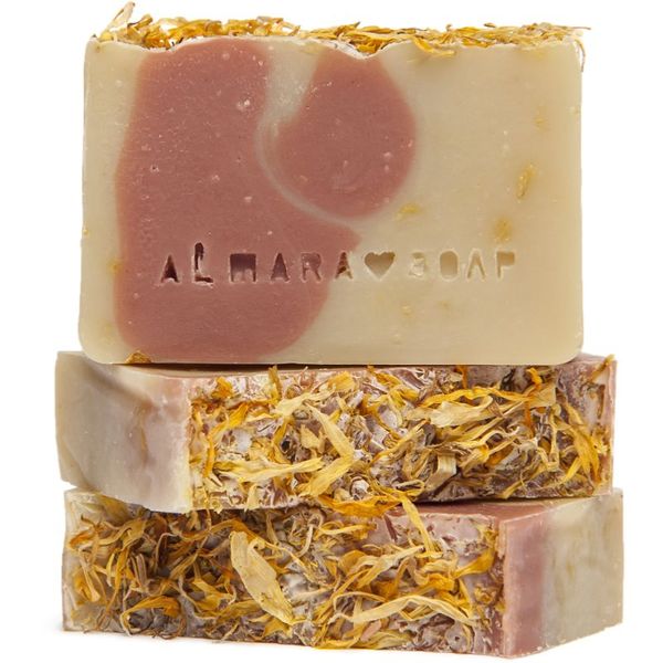 Almara Soap Almara Soap Natural Calendula натурален сапун за суха и чувствителна кожа 90 гр.