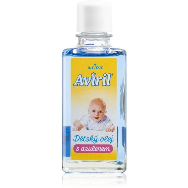 Alpa Alpa Aviril Baby oil with azulene нежно детско масло за чувствителна кожа 50 мл.