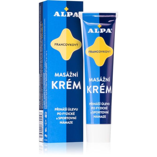 Alpa Alpa Massaging cream france масажен крем за мускули и стави 40 гр.