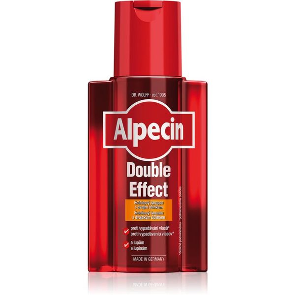 Alpecin Alpecin Double Effect шампоан с кофеин за мъже против пърхот и косопад 200 мл.