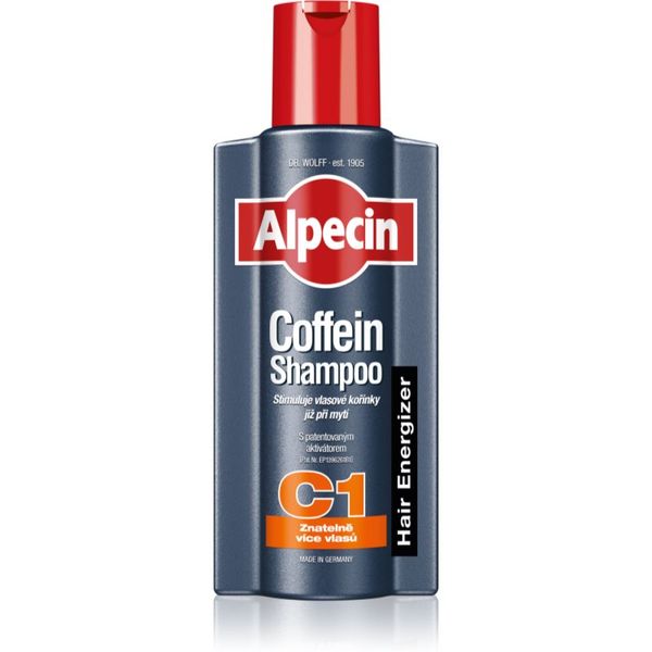 Alpecin Alpecin Hair Energizer Coffein Shampoo C1 шампоан с кофеин за мъже стимулиращ растежа на косата 375 мл.