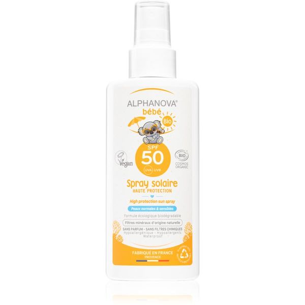 Alphanova Alphanova Sun Baby спрей за тен за деца 125 гр.