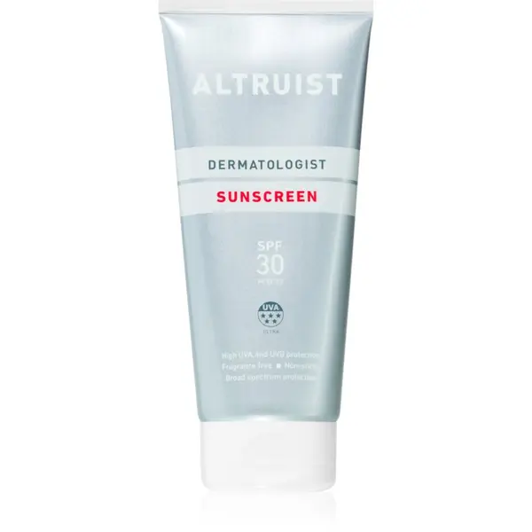 Altruist Altruist Sunscreen слънцезащитен крем SPF 30 200 мл.