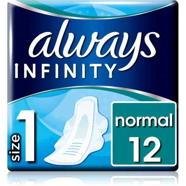 Always Always Infinity Normal Size 1 санитарни кърпи 12 бр.