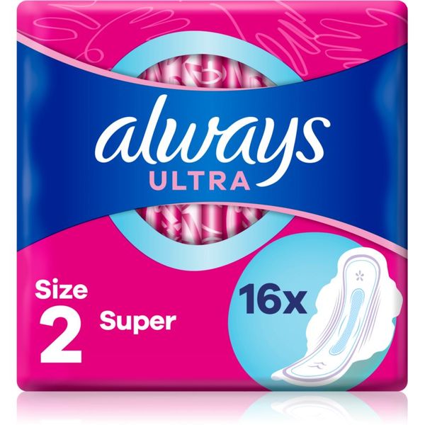 Always Always Ultra Super санитарни кърпи 16 бр.
