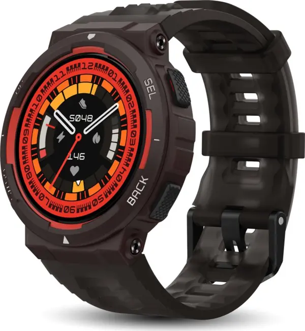 Amazfit Amazfit Active Edge смарт часовник боя Lava Black 1 бр.